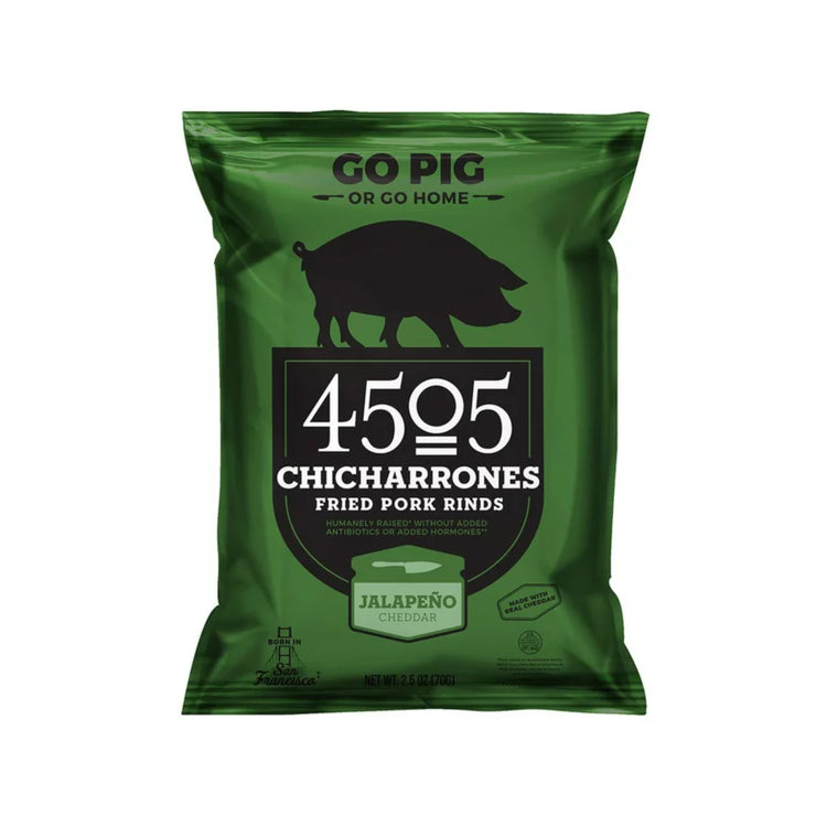 4505 Chicharrones Fried Pork Rinds Jalapeno Cheddar (USA)