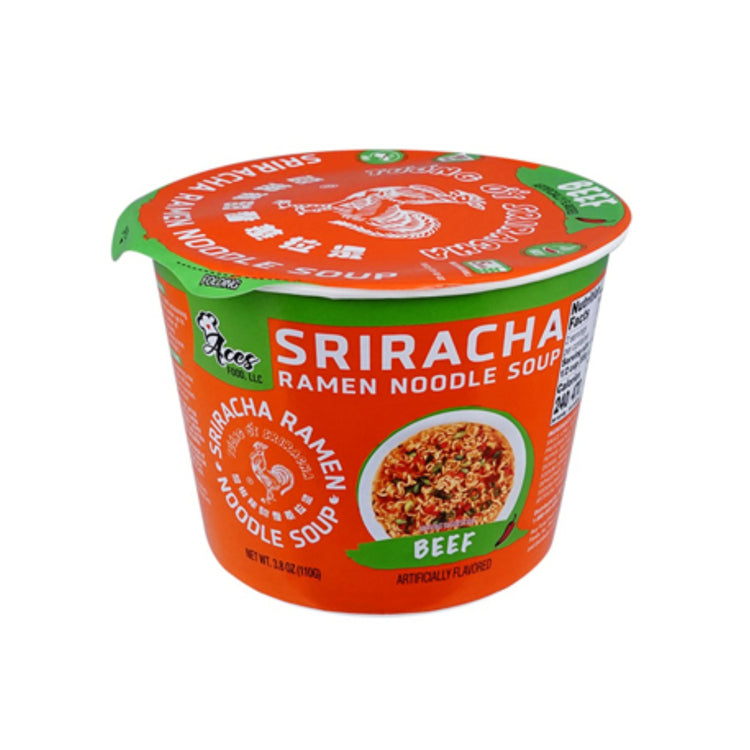 Aces Sriracha Ramen Bowl Beef (Japan)