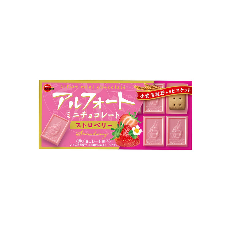 Bourbon Alfort Mini Choco Strawberry (Japan)