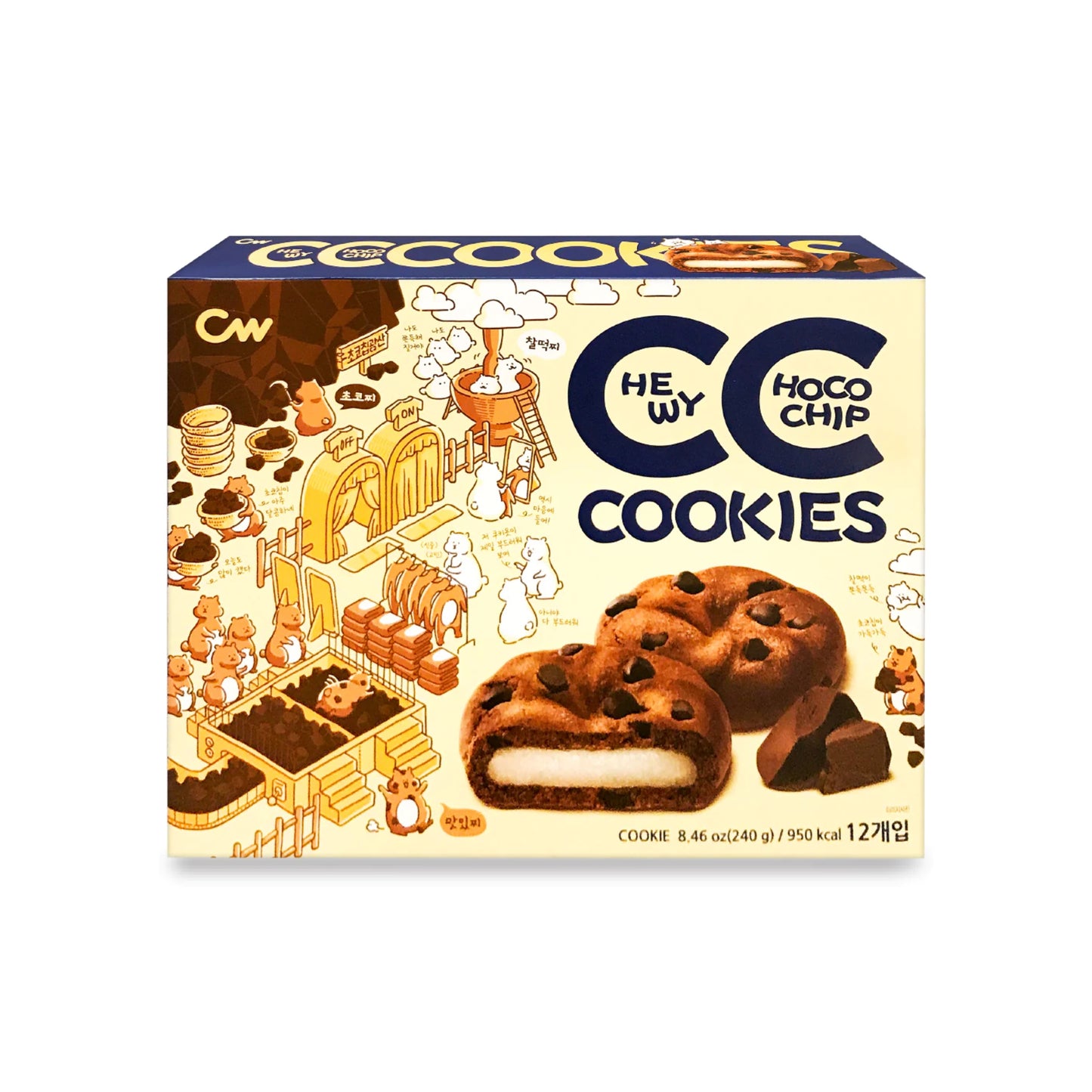 CW Chewy Chocochip Cookies (Korea)