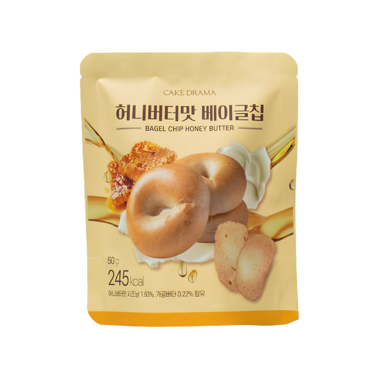 Cake Drama Honey Butter Bagel Chips (Korea)