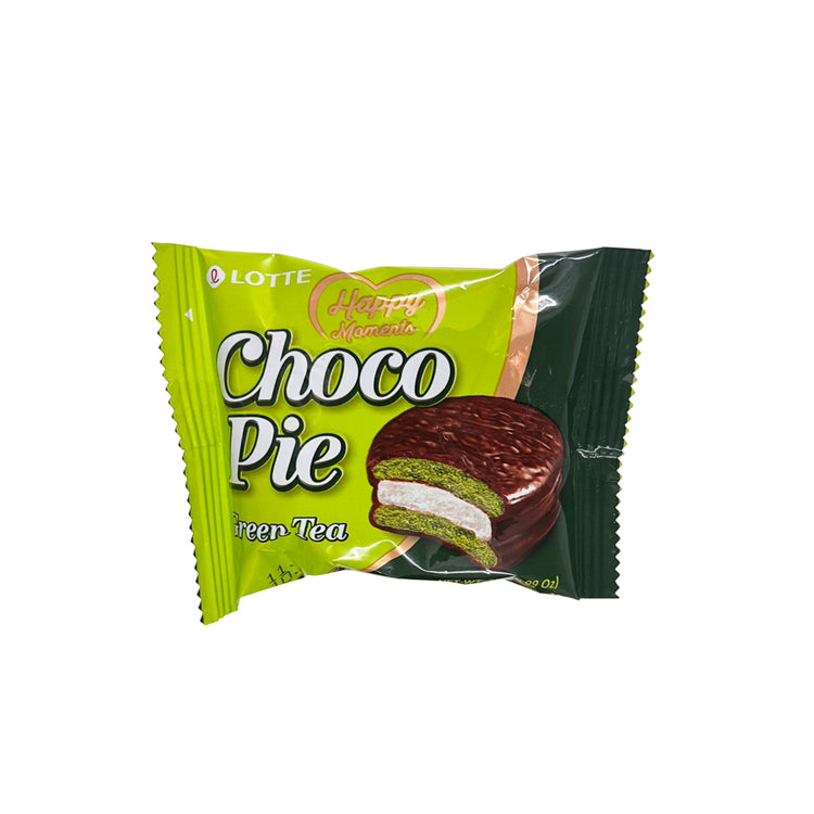 Lotte Choco Pie Green Tea (Korea)