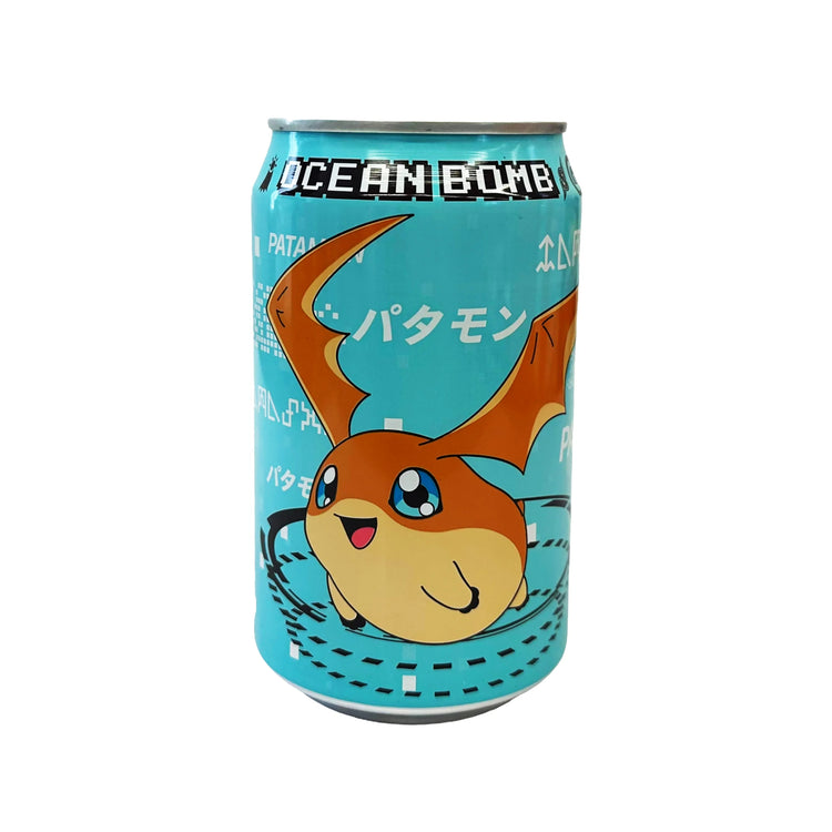 Digimon Adventure Patamon Sparkling Water - Lemon (Taiwan)