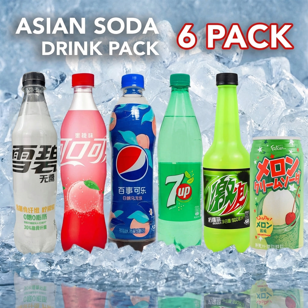 Asian Soda Pack (6 Bottles) – Munch Addict