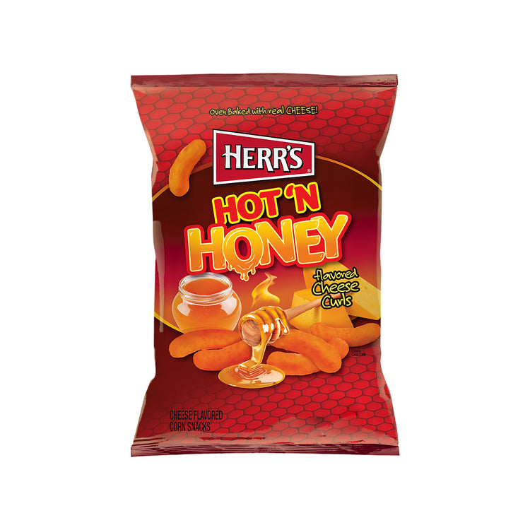 Herr's Hot Honey Cheese Curls (USA)