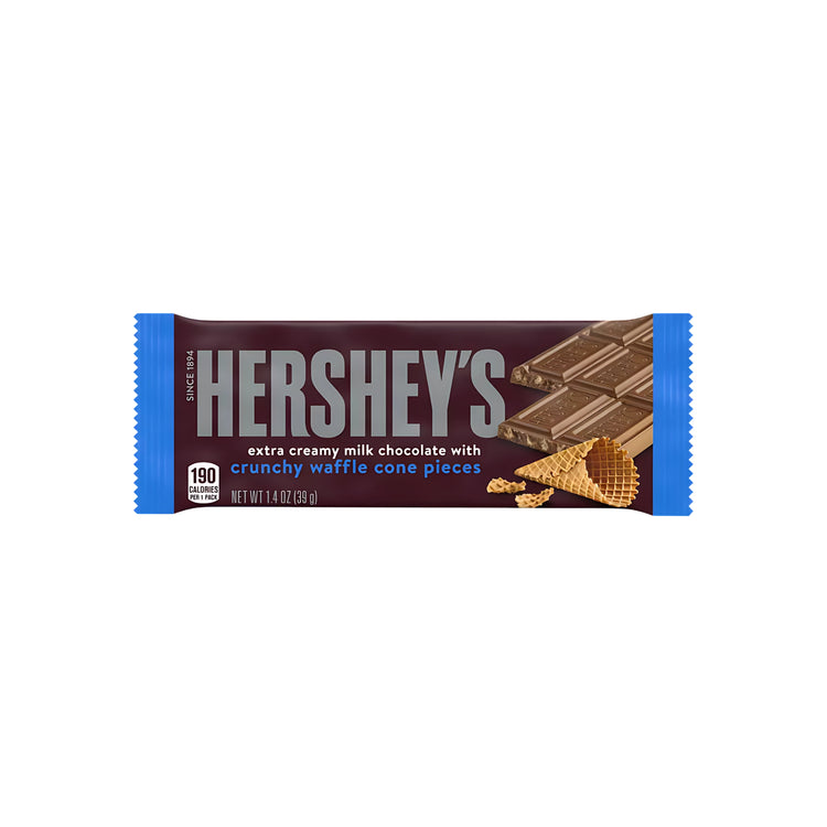 Hershey's Milk Chocolate with Crunchy Waffle Cone (USA)
