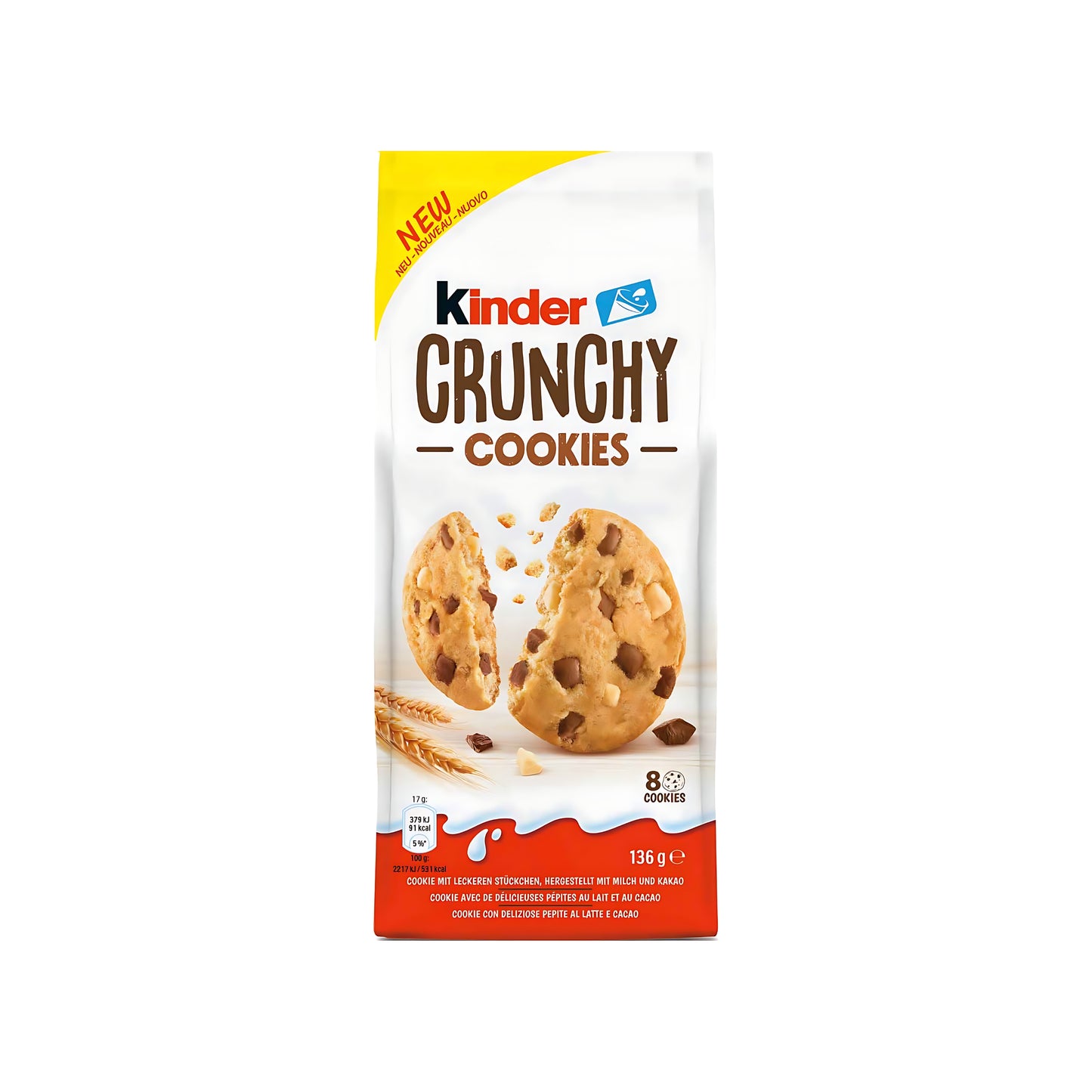 Kinder Crunchy Cookies (Italy)