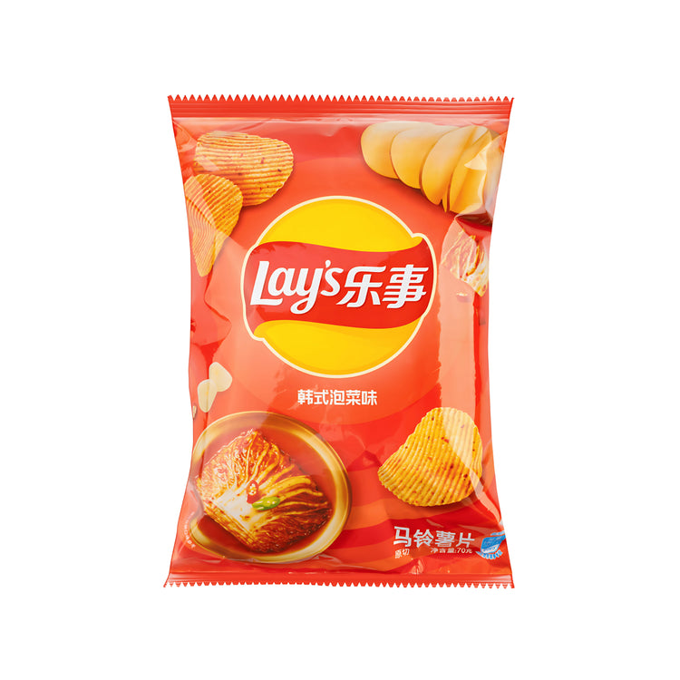 Lay's Potato Chips Korean Kimchi Flavor (China)
