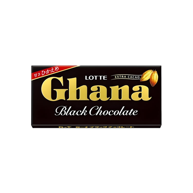 Lotte Ghana Black Chocolate (Japan)