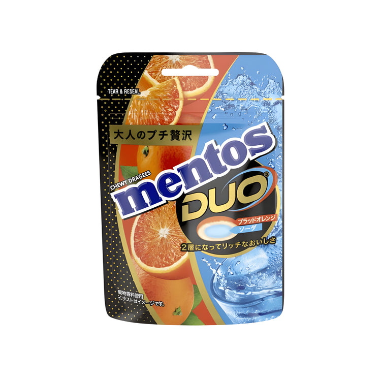Mentos Duo Orange & Soda (Japan)