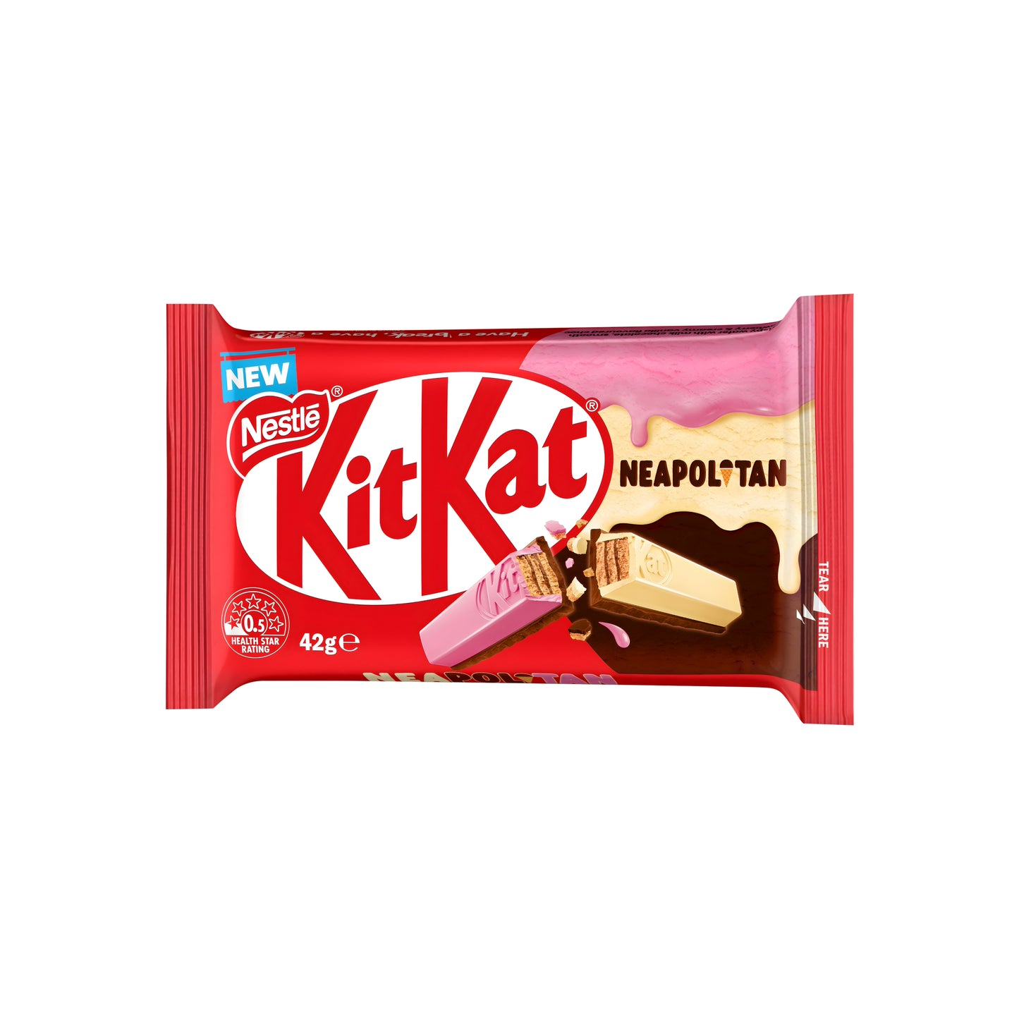 Nestle Kitkat Neapolitan Bar (Australia)