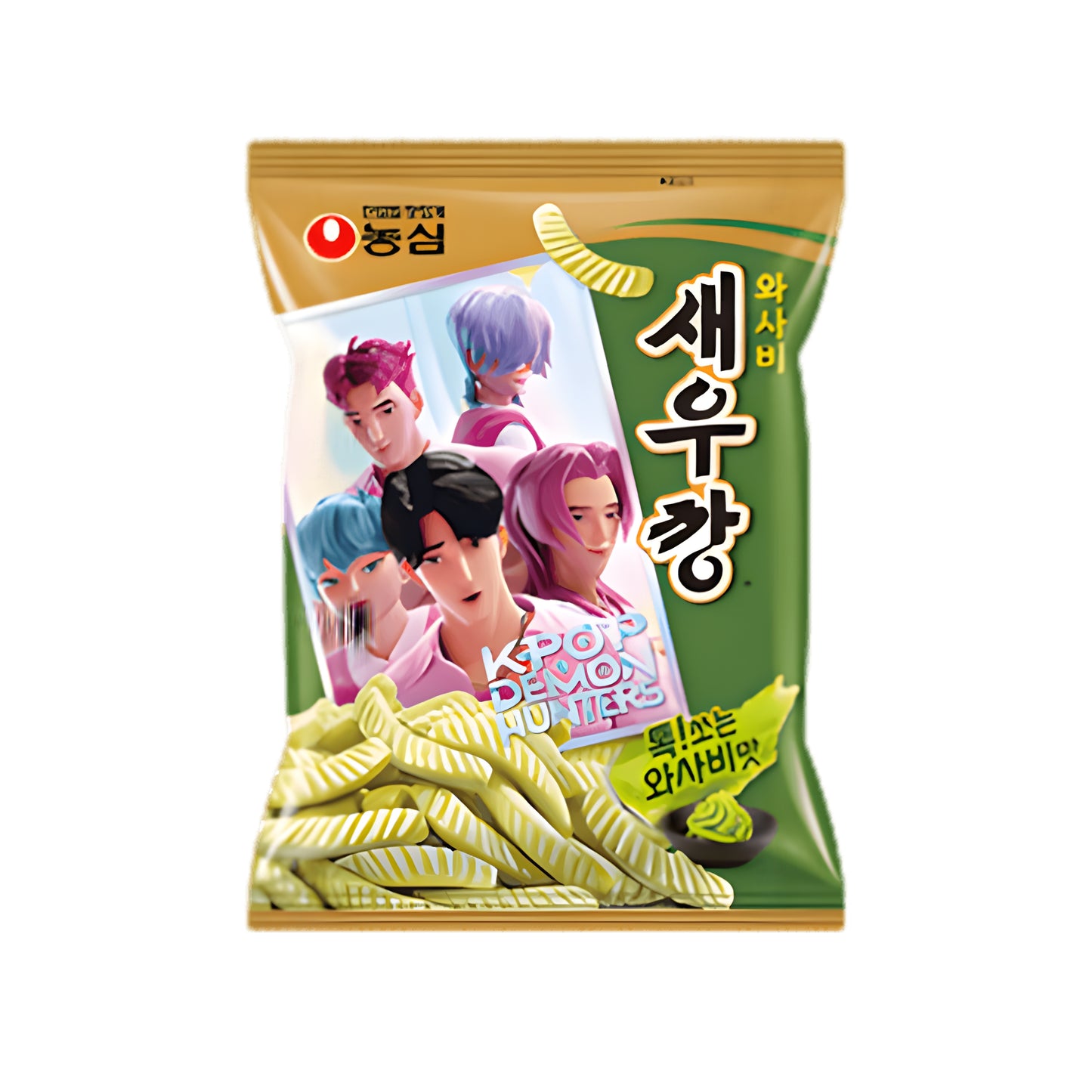 Nongshim Demon Hunter Wasabi Shrimp Chips (Korea)