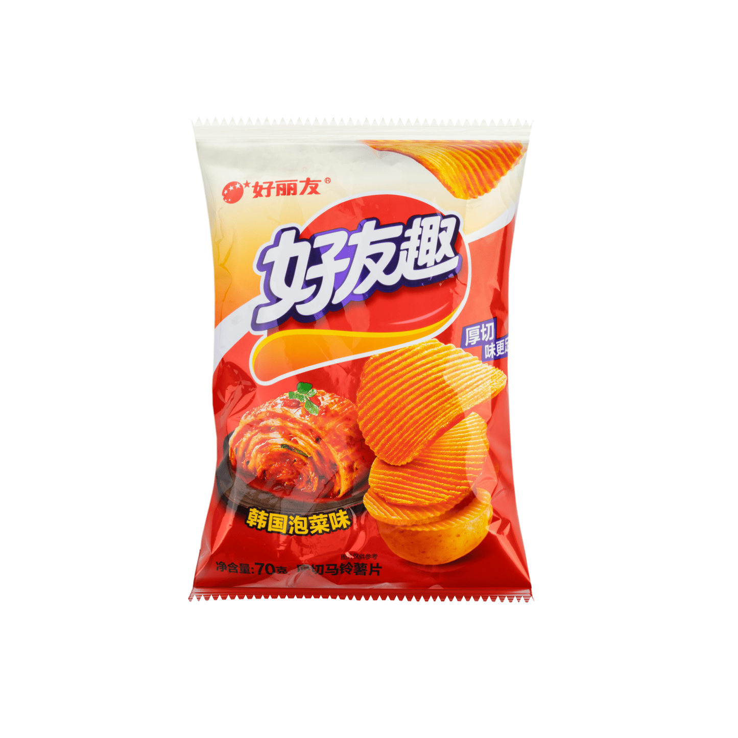 Orion Potato Chips Kimchi Flavor (China)