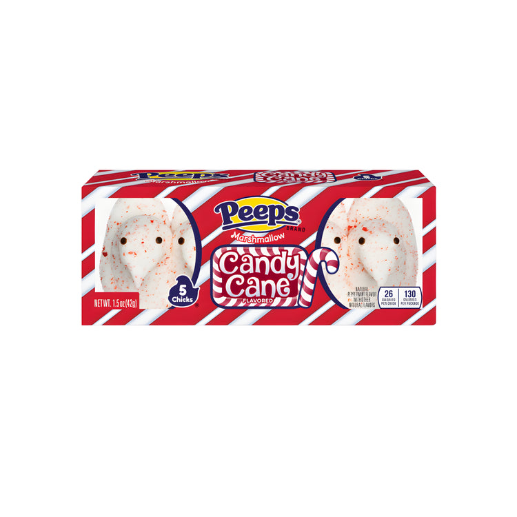 Peeps Chicks Candy Cane Flavored Marshmallow (USA)