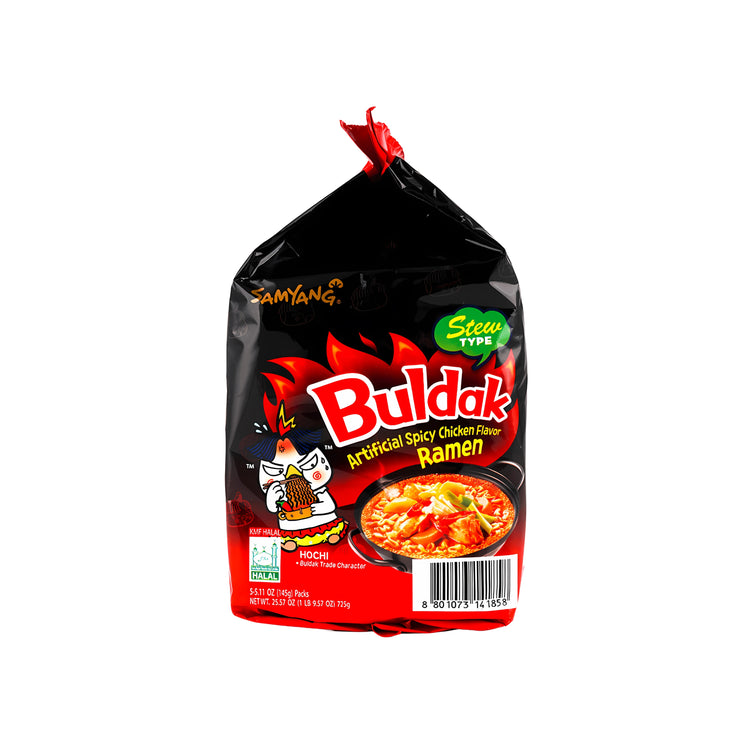Samyang Buldak Stew Type Hot Chicken Ramen (5 Packs) (Korea)