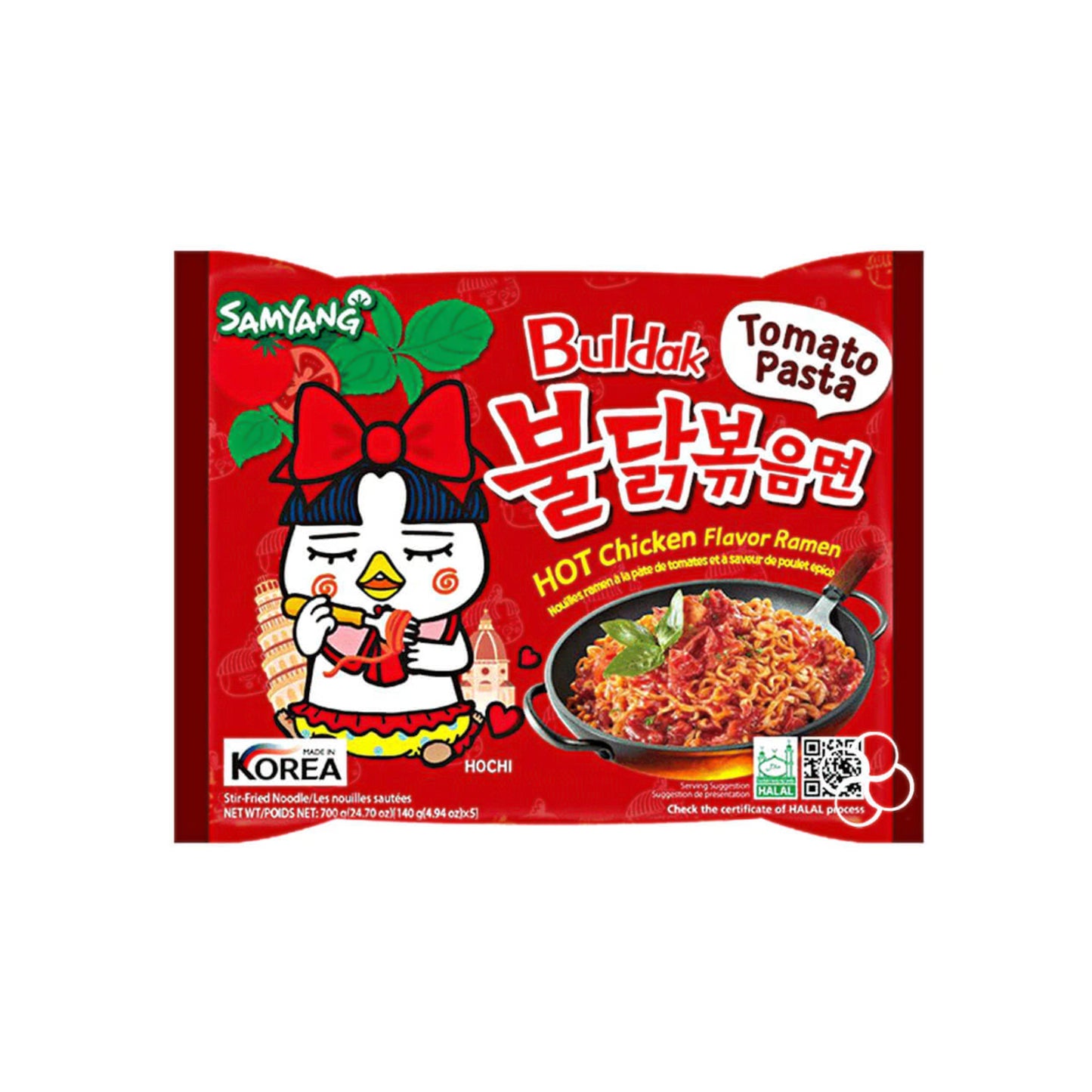 Samyang Buldak Tomato Pasta Ramen (Korea)