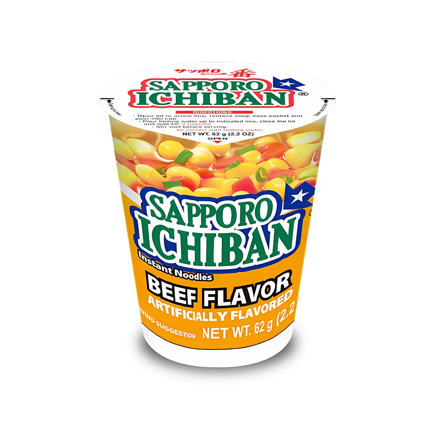 Sapporo Ichiban Cup Noodle Beef (Japan)
