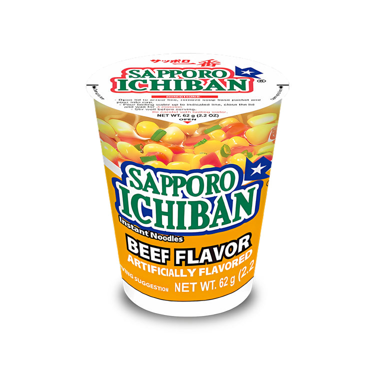 Sapporo Ichiban Cup Noodle Beef (Japan)