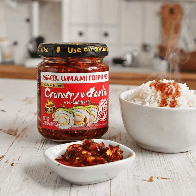 SB Umami Topping Crunchy Garlic Topping 3.88oz (Japan)