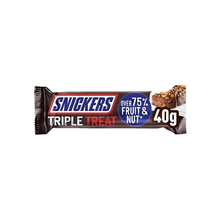 Snickers Triple Treat Fruit & Nut (United Kingdom)