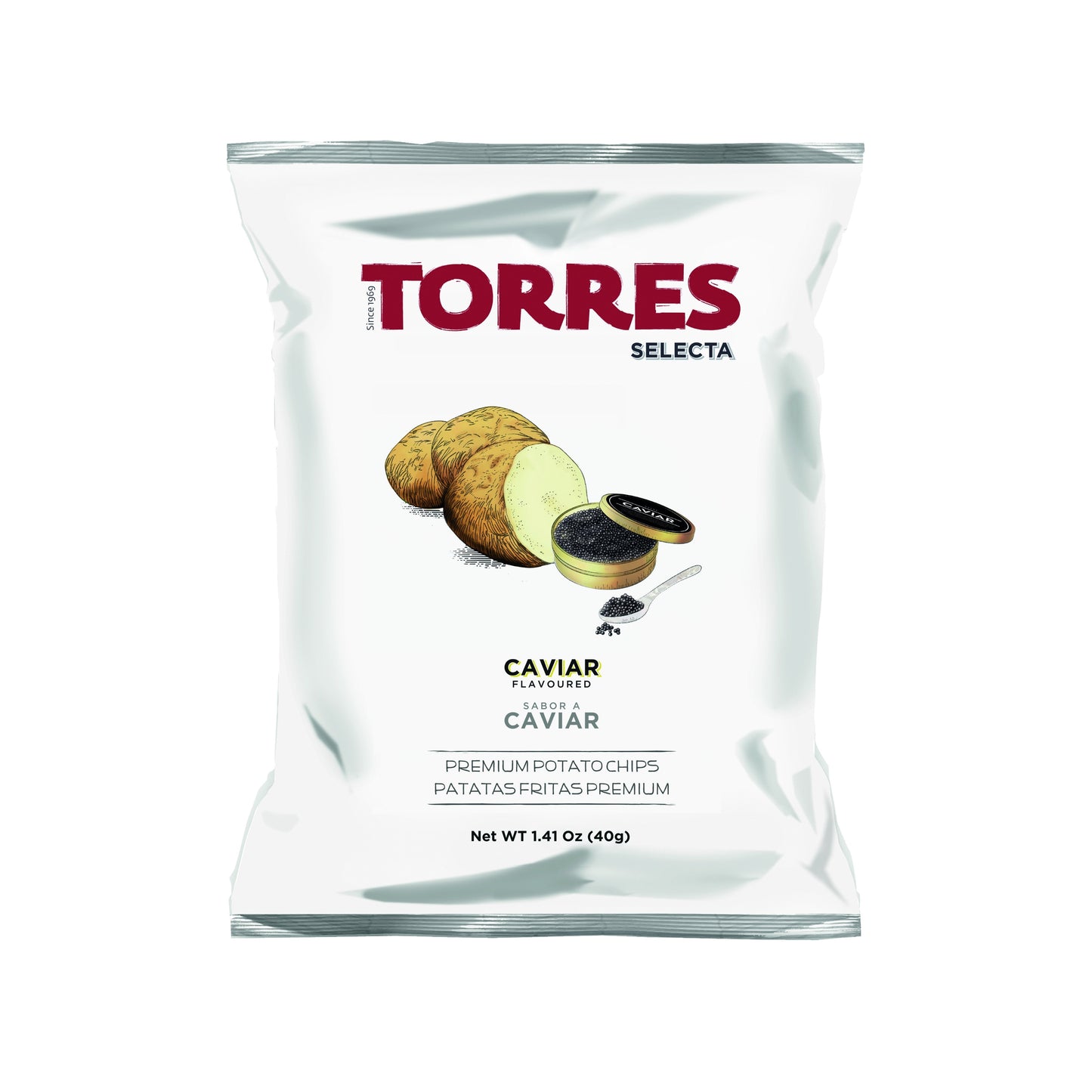 Torres Selecta Potato Chips Selecta Caviar (Spain)