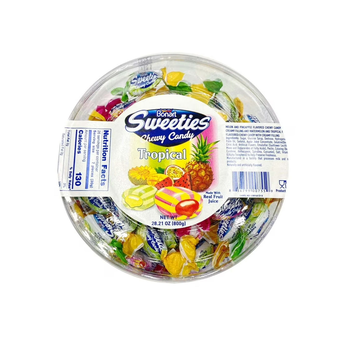 Bonant Sweeties Hard Candy Tub (Turkey)