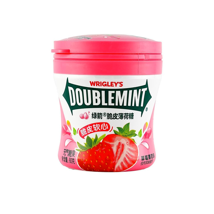 Doublemint Gum Strawberry & Mint Flavor (China)