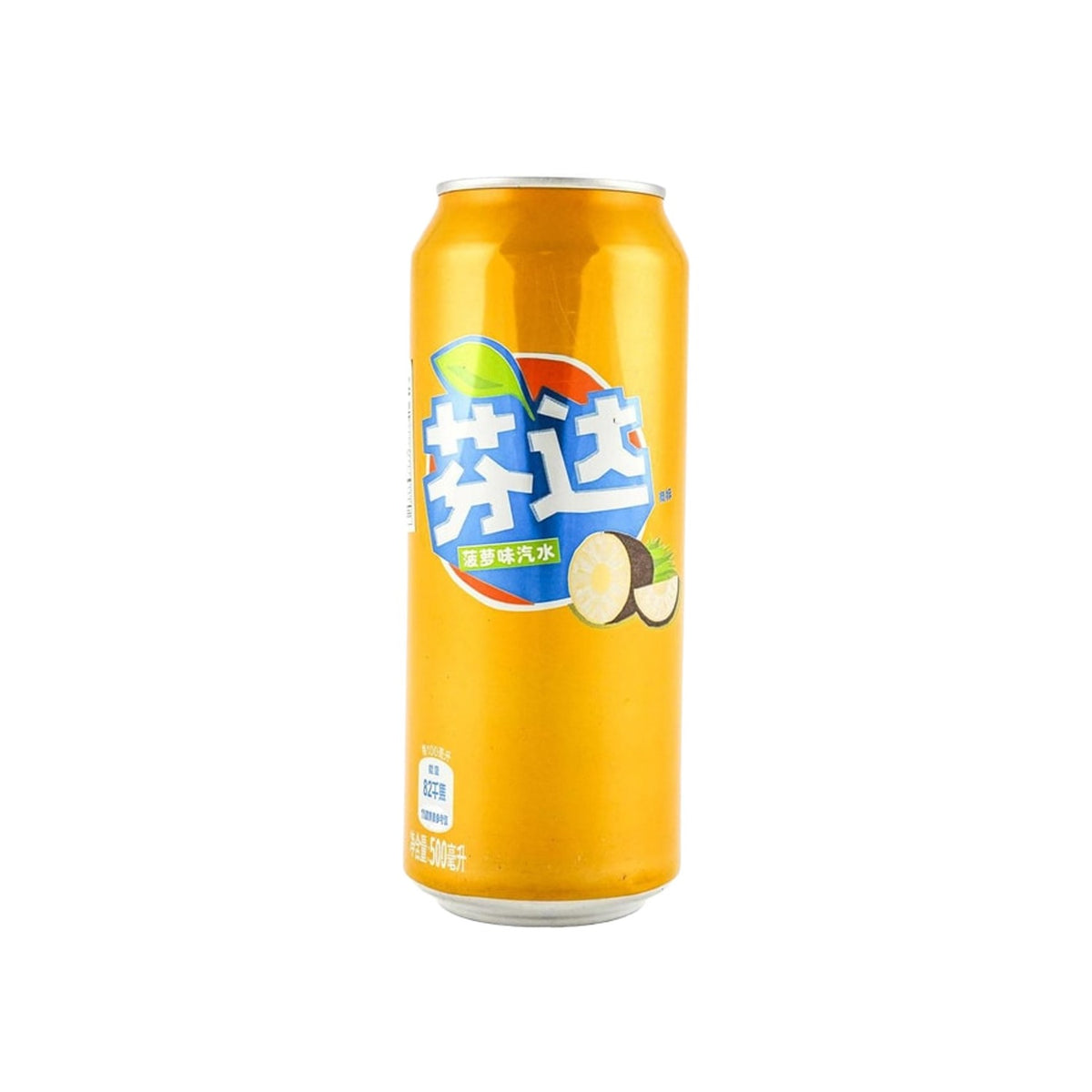 Fanta Pineapple Flavor Soda Can (China)