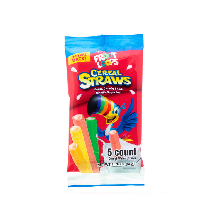 Kelloggs Froot Loop Cereal Straw (US)