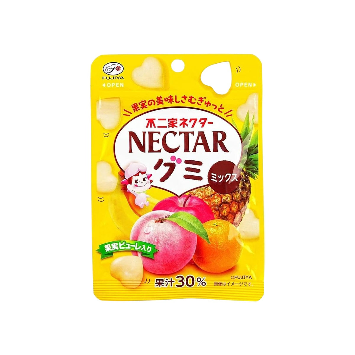 Fujiya Nectar Gummy Mixed Fruit (Japan)