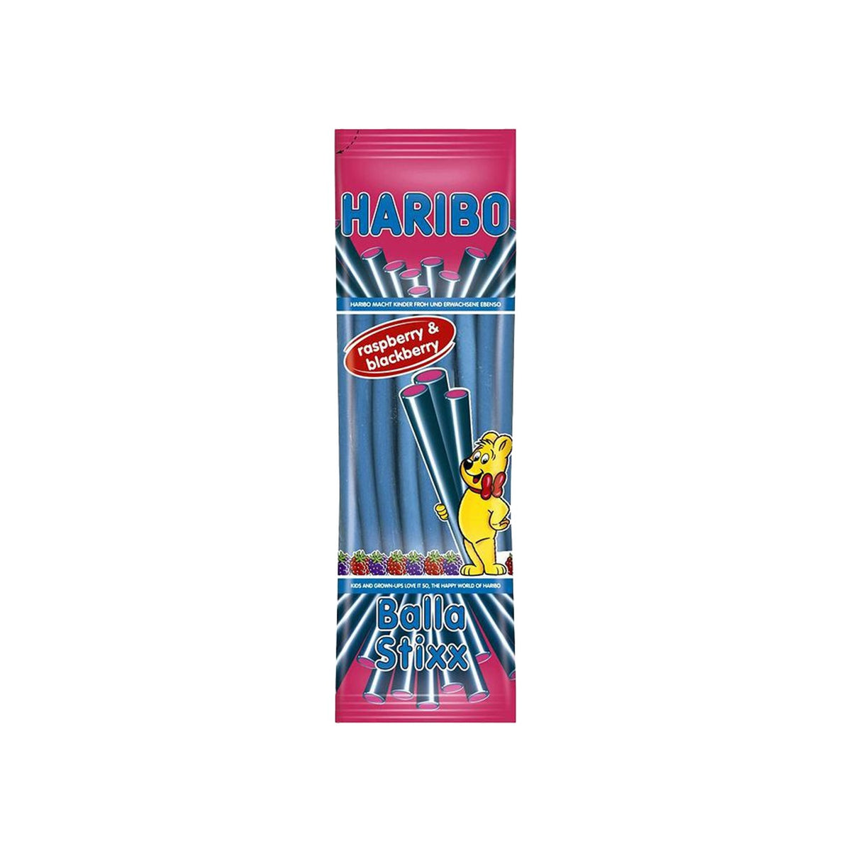 Haribo Balla Stixx Himbeere Raspberry Licorice Sticks (Germany)