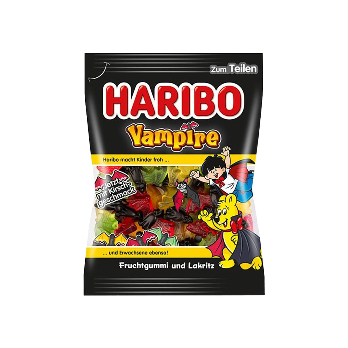 Haribo Vampire Fruit & Licorice Gummies (Germany)