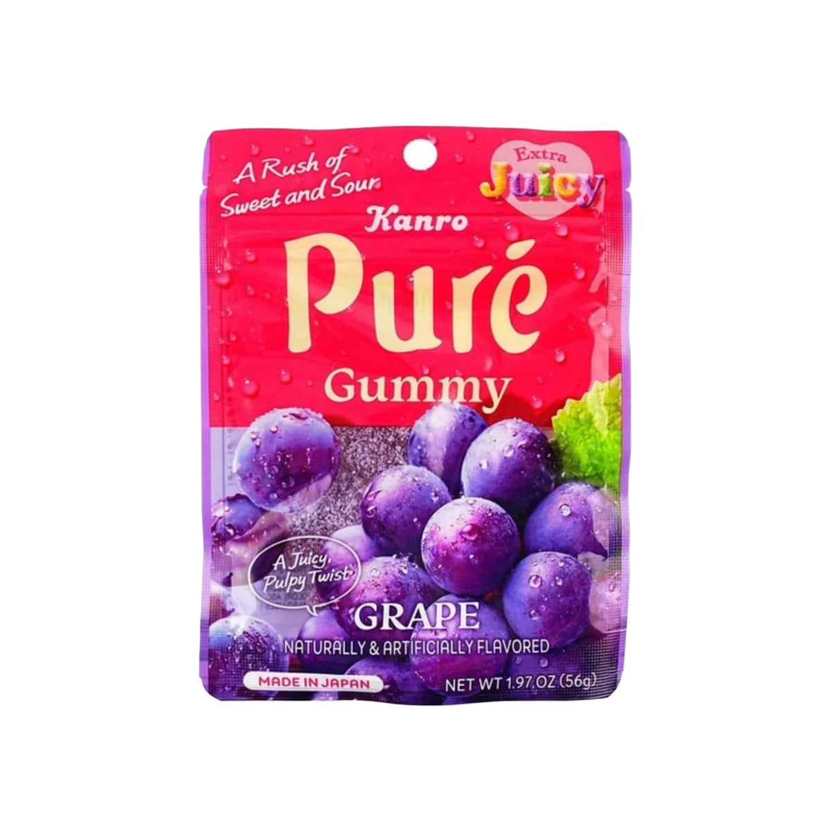 Kanro Pure Gummy Grape (Japan)