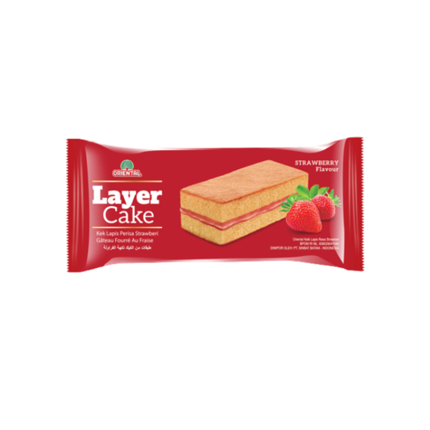 Oriental Layer Cake Strawberry (Malaysia)