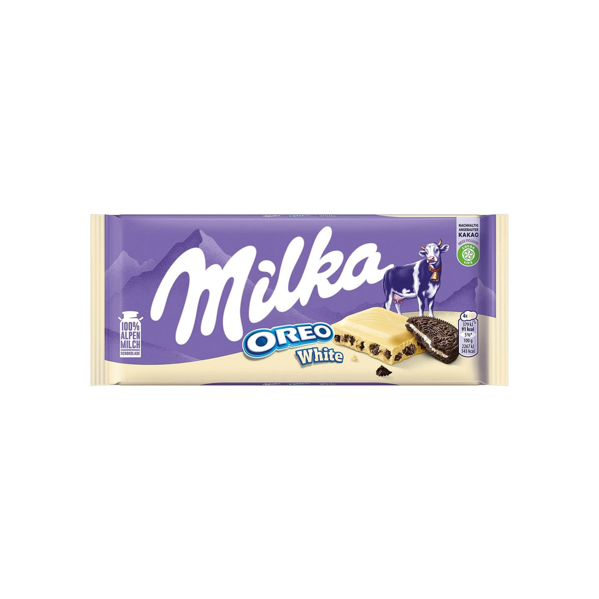 Milka White Chocolate with Oreo Bar (Germany)