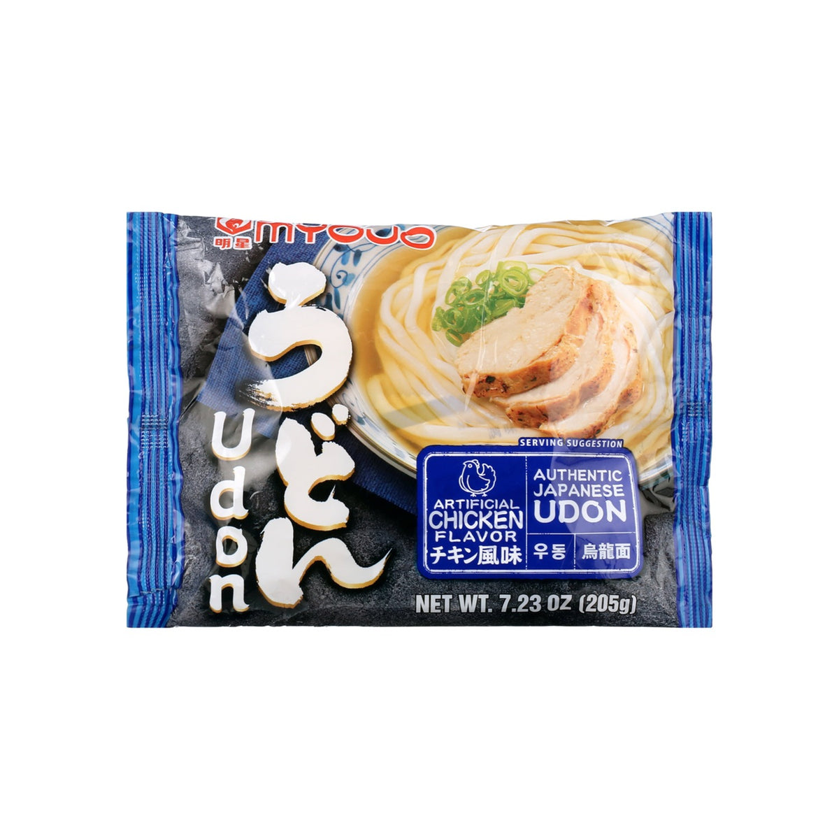 Myojo Udon Noodles with Soup Chicken Flavor (USA)