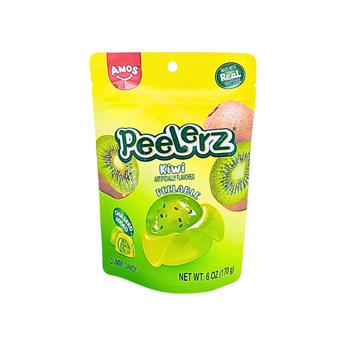 Peelerz Kiwi Peelable Gummy Candy (China)