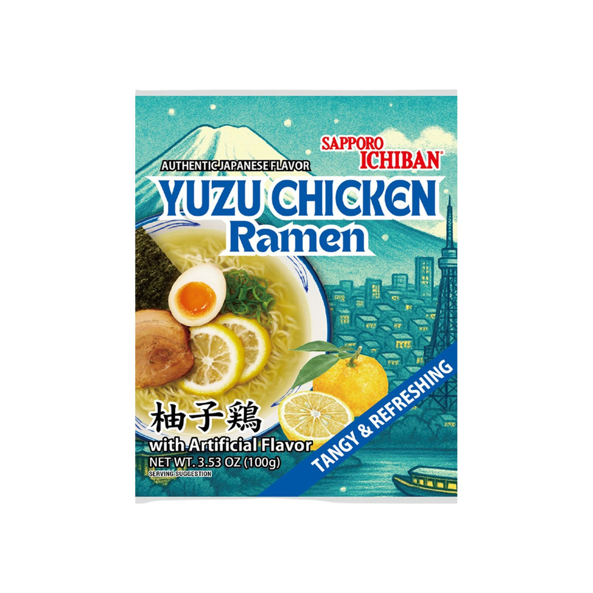 Sapporo Ichiban Yuzu Chicken Ramen (Japan)