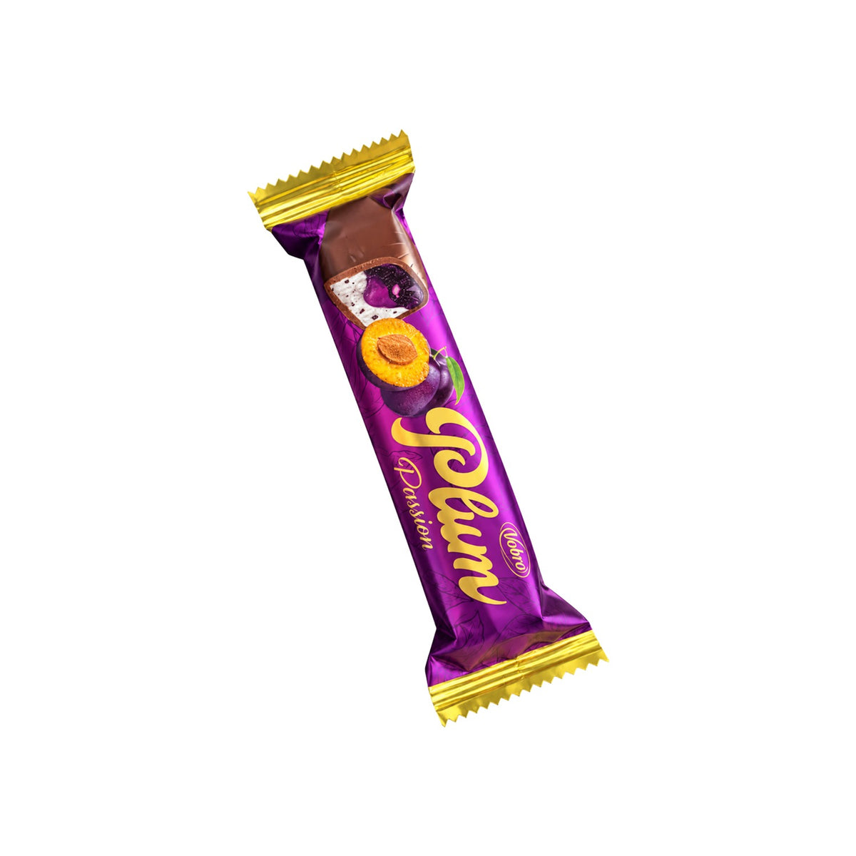 Vobro Chocolate Plum Snack Bar (Poland)