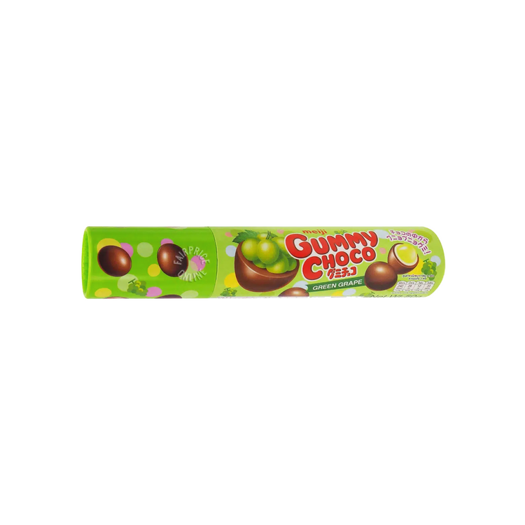 Meiji Gummy Choco Green Grape (Japan)