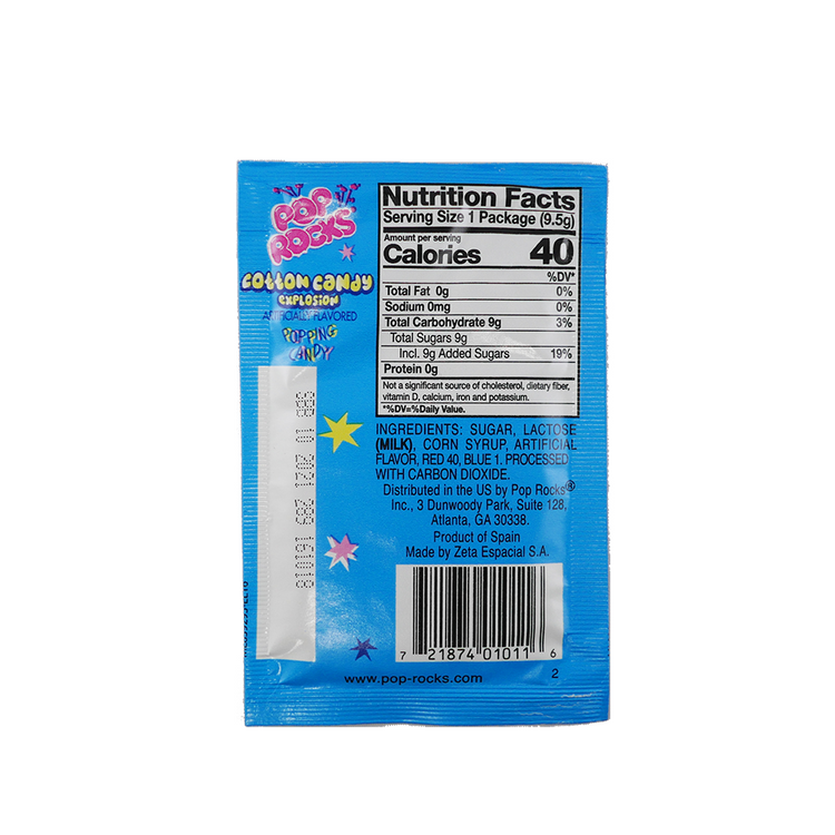 Pop Rocks Cotton Candy (US)