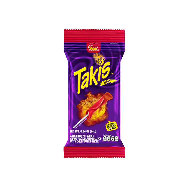 Vero Takis Fuego Lollipop (Mexico)