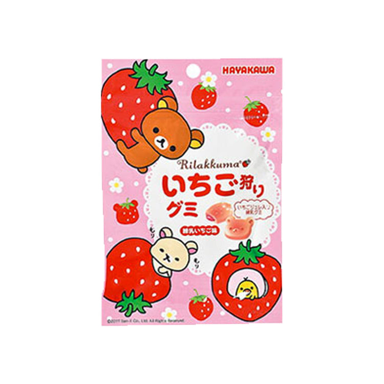 Hayakawa Rilakkuma Ichigogari Gummy (Japan)