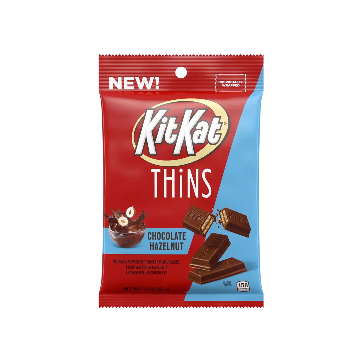 Kit Kat Thins Chocolate Hazel Nut (US)