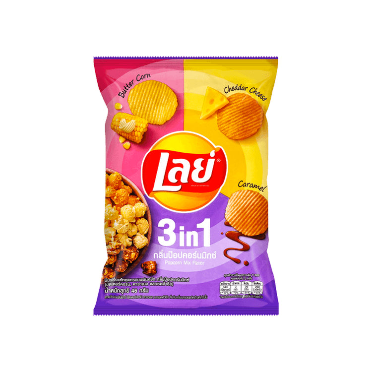 Lay's Chips 3in1 Popcorn Mix (Thailand)