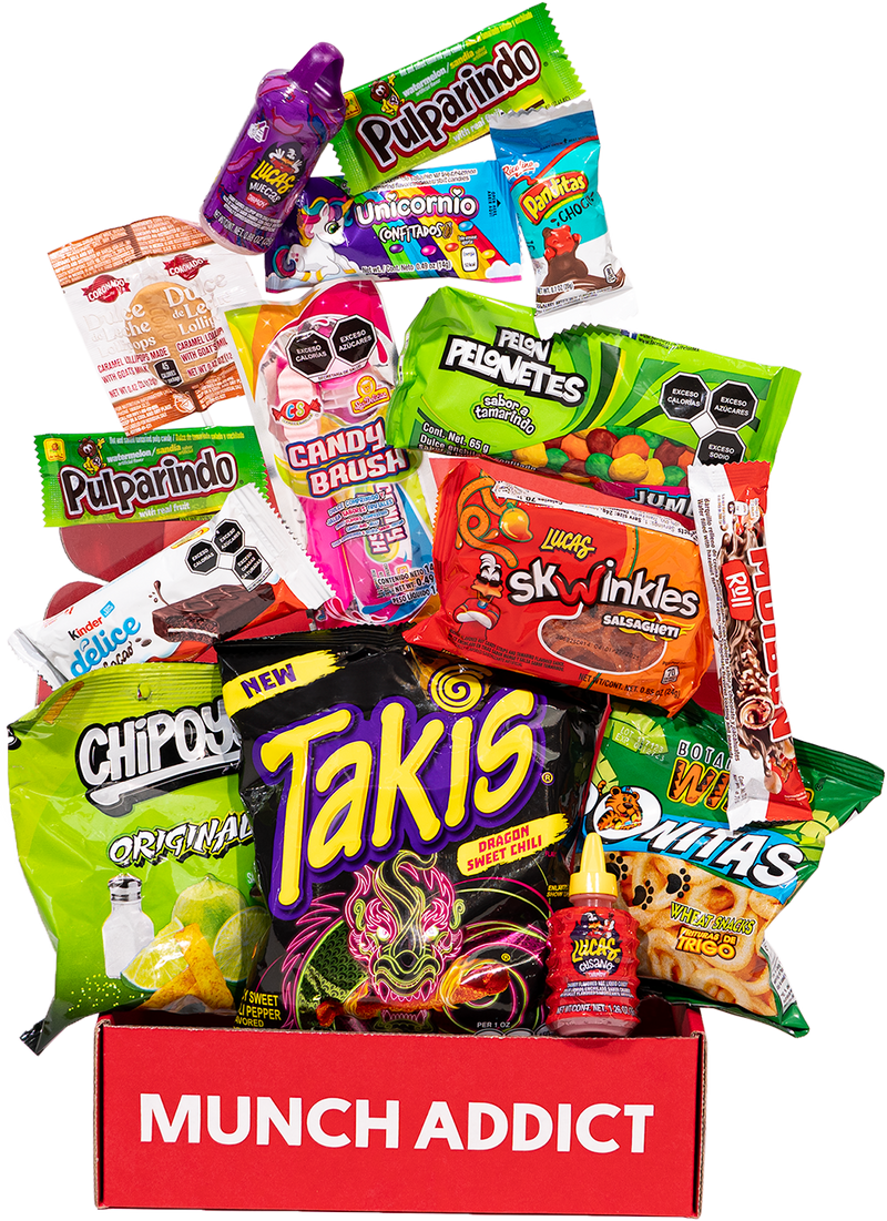 Munch Addict - What's Inside of our Mexico Snack Box
