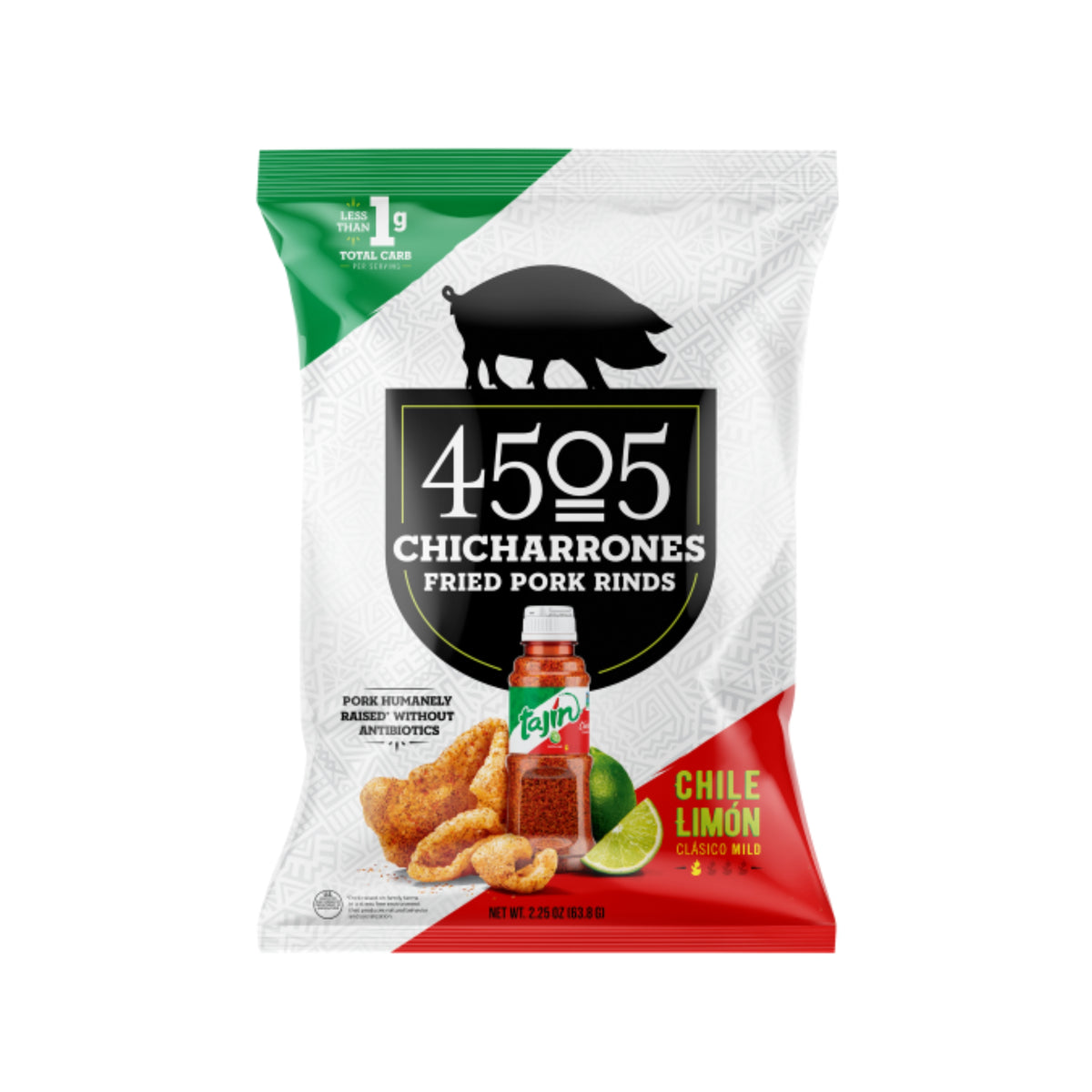 Chacha Roshan Rind 4505 Chicharrones Fried Pork Rinds Tajin Chile Limon (US) – Munch Addict