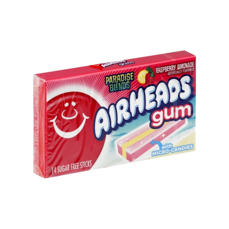 Airheads Raspberry Lemonade Gum (US)