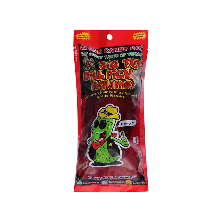 Alamo Candy Big Tex Dill Pickle in Chamoy (USA)