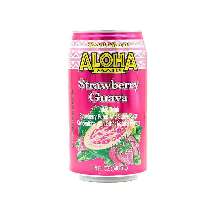 Aloha Maid Strawberry Guava Drink (Hawaii)